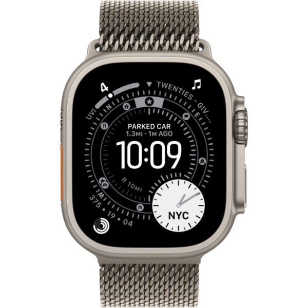 Смарт-часы Apple Watch Ultra 3, 49 мм, Natural Titanium Milanese Natural Loop M 2